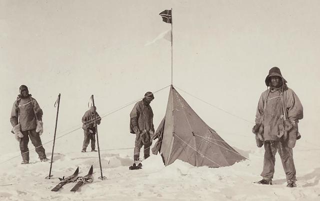 Scott and his polar party reached the South Pole on 17 January 1912